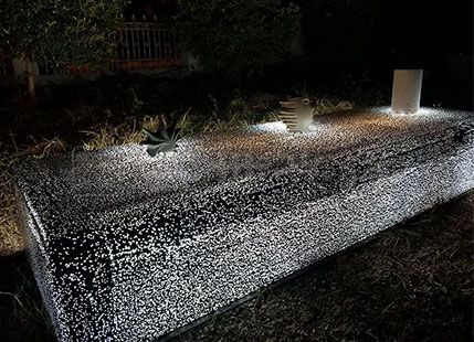 透光混凝土坐凳02