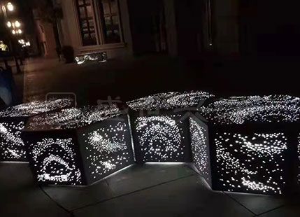透光混凝土坐凳12